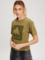 Dámske tričko Burton Classic Mountain High Short Sleeve T-Shirt Martini Olive