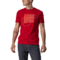 Tričko Castelli Maurizio Tee Red/Silver Gray-Black