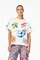 Tričko Goldbergh Medira Short Sleeve Top White