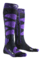 Lyžiarske ponožky X-Bionic Ski Control 4.0 WMN Charcoal Melange/Purple 20/21