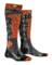 Lyžiarske ponožky X-Bionic Ski Rider 4.0 Stone Grey Melange/X-Orange 20/21