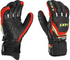 Lyžiarske rukavice Leki Worldcup Race Coach Flex S GTX Black/Red/ Yellow