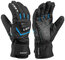 Lyžiarske rukavice Leki Griffin S Junior Black/ Cyan 19/20