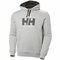 Helly Hansen HH Logo Hoodie Grey Melang 18/19