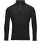 Mikina Rossignol Classique 1/2 ZIP Black 19/20