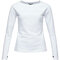 Mikina Rossignol W lifetech Round Neck White 19/20