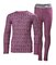 Detský termo set Helly Hansen JR Lifa Merino Midweight Set Magenta Haze