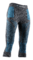 Dámske termo legíny X-Bionic Energy Accumulator 4.0 Melange Pants 3/4 WMN Dark Melange/Water Green
