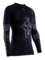 Dámske termo tričko X-Bionic Energizer 4.0 Shirt Round Neck LG SL WMN Opal Black/Arctic White