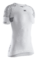Dámske funkčné tričko X-Bionic Invent 4.0 Shirt RND Neck SH SL WMN Artic White/Dolomite Grey