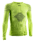Detské funkčné tričko X-Bionic Invent 4.0 Shirt Round Neck LG SL JR Green Lime/Black
