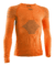 Detské funkčné tričko X-Bionic Invent 4.0 Shirt Round Neck LG SL JR Sunset Orange/Anthracite