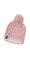 Buff Knitted and Polar hat fleece liv Coral Pink
