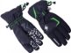 Lyžiarske rukavice Blizzard Reflex ski gloves black/ green