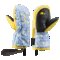 Lyžiarske rukavice Leki Little Elephant Zap Mitt Blue/Yellow 17/18