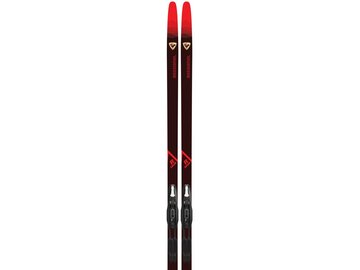 Bežky Rossignol Evo XC 55 R-Skin +Control Step In XC Black/Red 25/26