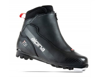 Topánky na Bežky Alpina T 5 Plus Black/Red