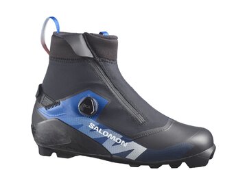 Topánky na bežky Salomon Equipe 10 Classic BOA Black/Race Blue