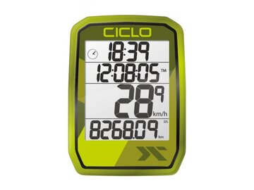 Cyklopočítač CicloSport Protos 205 bezdrôtový zelený