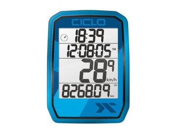 Cyklopočítač CicloSport Protos 205 bezdrôtový modrý