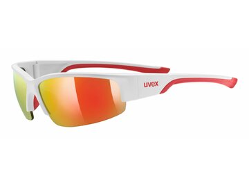 Okuliare Uvex Sportstyle 215 White Mat Red/Mirror Red S3