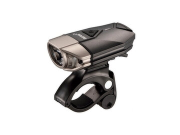 Svetlo Infini Super Lava predné 4F čierne USB + úchyt na prilbu mata