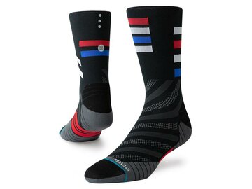 Ponožky Stance Travel Crew Black