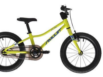 Bicykel Amulet 16 Fun Light Green/Blue 2025