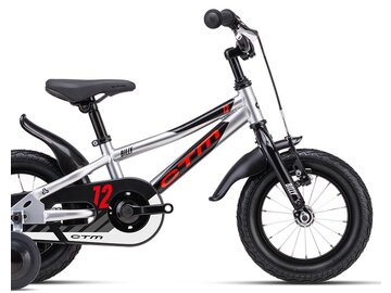 Bicykel CTM Billy Strieborná / Neónovočervená 2025