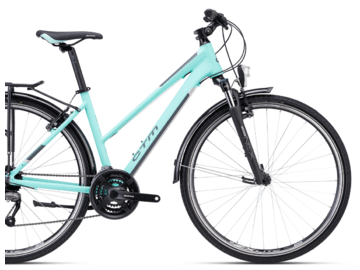 Bicykel CTM Bora 1.0 Trek Matná Tyrkysová 2023