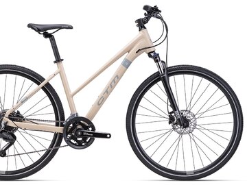 Bicykel CTM Bora 2.0 Matná Svetlobéžová / Sivá 2025