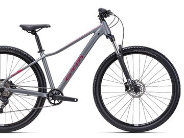 Bicykel CTM Charisma 2.0 Matná Tmavosivá / Lesklá Bordová 2025