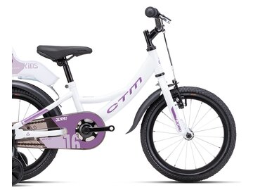 Bicykel CTM Jenny Biela Perleť / Fialová 2025