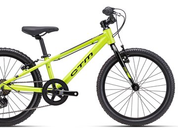 Bicykel CTM Jerry 1.0 Matná Limetková / Čierna 2025