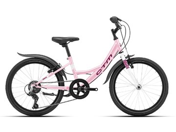 Bicykel CTM Maggie Matná Svetloružová 2026