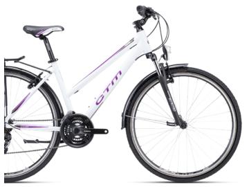Bicykel CTM Maxima 1.0 Trek Bielofialová Perleť 2023