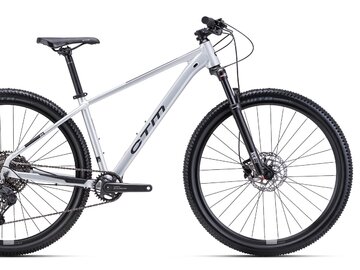 Bicykel CTM Rambler 3.0 Strieborná / Matná Čierna 2024