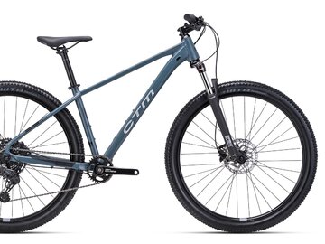 Bicykel CTM Rambler 3.0 Matná Sivomodrá / Lesklá Čierna 2025