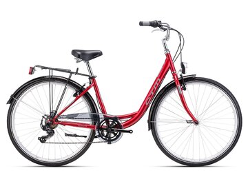 Bicykel CTM Rita 1.0 Matná Tmavočervená 2026