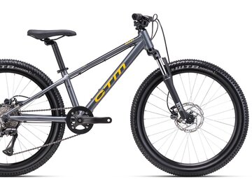Bicykel CTM Rocky 4.0 Matná Sivá / Zlatožltá 2025