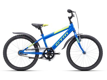 Bicykel CTM Scooby 1.0 Matná Modrá Perleť / Zelená 2024