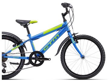 Bicykel CTM Scooby 1.0 Matná Modrá Perleť / Zelená 2024