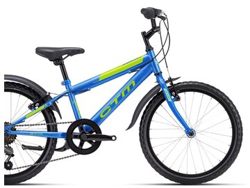 Bicykel CTM Scooby 1.0 Matná Modrá Perleť / Zelená 2025