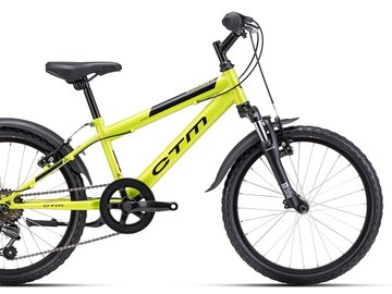 Bicykel CTM Scooby 2.0 Matná Limetková / Čierna 2025