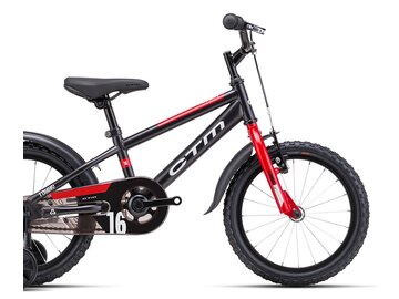 Bicykel CTM Tommy Matná Čierna / Červená 2025