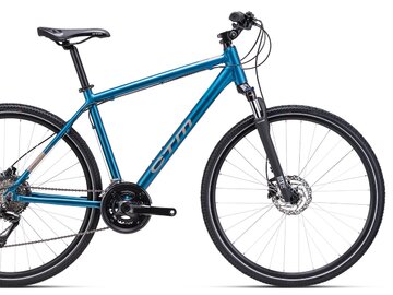 Bicykel CTM Tranz Matná Hlbokomodrá / Sivohnedá 2025