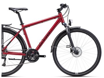 Bicykel CTM Tranz 3.0 Trek Matná Červená 2024