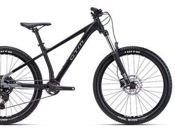 Bicykel CTM Zephyr Comp 26 Lesklá Tmavosivá / Matná Čierna 2025