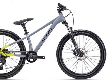 Bicykel CTM Zephyr JR Lesklá Limetková / Sivá 2025