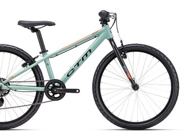 Bicykel CTM Rocky 1.0 Matná Sivozelená / Oranžová 2025